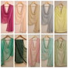 Tew Soft Net Sequence Embroidery Work Dupatta Wholesale Clothing Distributors In India